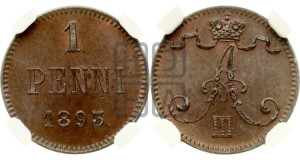 1 пенни 1893 года