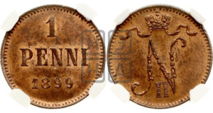 1 пенни 1899 года