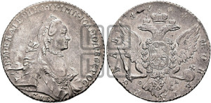 1 рубль 1764 года СПБ / СА (с шарфом на шее)