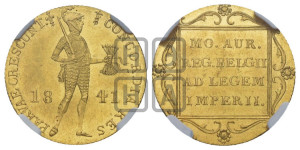 Дукат 1841 года лилия