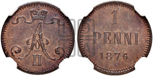 Пенни 1876 года