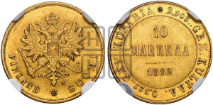 10 марок 1882 года S