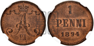 1 пенни 1894 года
