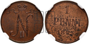 1 пенни 1895 года