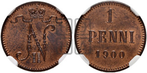 1 пенни 1900 года