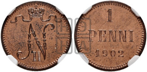1 пенни 1902 года
