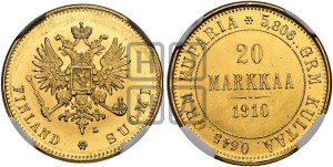 20 марок 1910 года L