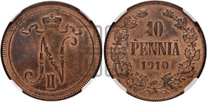 10 пенни 1910 года