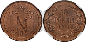 10 пенни 1911 года