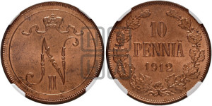10 пенни 1912 года