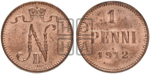 1 пенни 1912 года