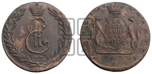 10 копеек 1770 года КМ (для Сибири)