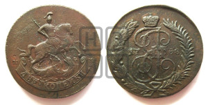 2 копейки 1788 года ММ (ММ, Красный  монетный двор)
