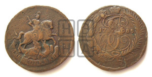 2 копейки 1788 года СПМ (СПМ, Санкт-Петербургский монетный двор)