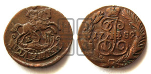 Полушка 1789 года ЕМ (ЕМ, Екатеринбургский монетный двор)