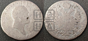 1 злотый 1818 года IВ