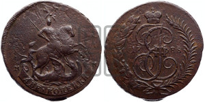 2 копейки 1788 года ММ (ММ, Красный  монетный двор)