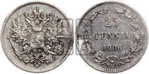 25 пенни 1906 года L