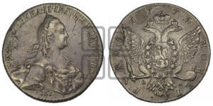 1 рубль 1774 года СПБ/ѲЛ ( СПБ, без шарфа на шее)