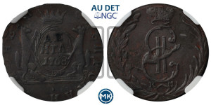 Денга 1768 года КМ (для Сибири)