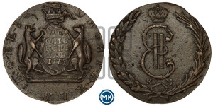 10 копеек 1773 года КМ (для Сибири)