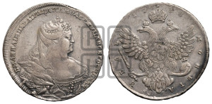 1 рубль 1738 года (московский тип)