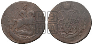 2 копейки 1757 года (гурт “ЕКАТЕРИНБУРГСКОГО ДВОРА”)