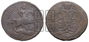 2 копейки 1758 года (гурт “ЕКАТЕРИНБУРГСКОГО ДВОРА”)