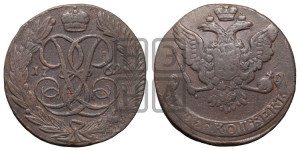 5 копеек 1762 года (без букв)
