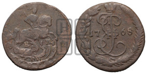 Денга 1768 года ЕМ (ЕМ, Екатеринбургский монетный двор)