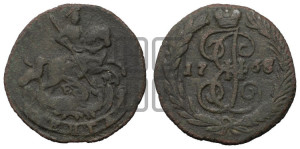 Денга 1768 года ЕМ (ЕМ, Екатеринбургский монетный двор)