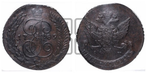 5 копеек 1789 года АМ (АМ, Аннинский монетный двор)