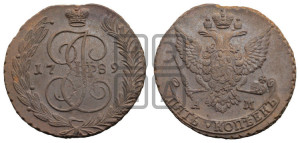 5 копеек 1789 года АМ (АМ, Аннинский монетный двор)