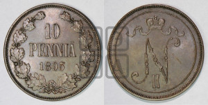 10 пенни 1895 года