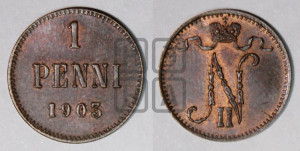 1 пенни 1903 года