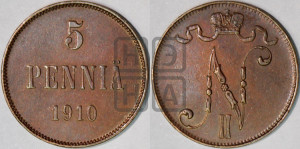 5 пенни 1910 года