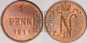 1 пенни 1916 года
