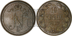 10 пенни 1907 года