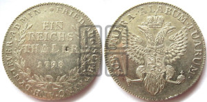 Ein reichsthaler 1798 года