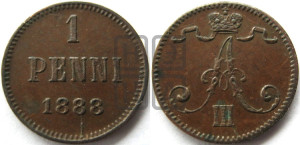 1 пенни 1888 года