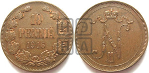 10 пенни 1916 года