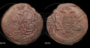 5 копеек 1758 года (без букв)