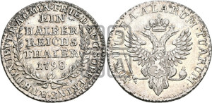 Ein halber reichsthaler 1798 года