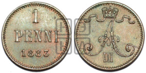 1 пенни 1883 года