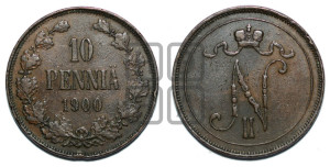 10 пенни 1900 года