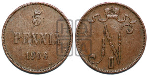 5 пенни 1906 года