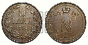 10 пенни 1910 года