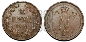 10 пенни 1912 года