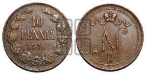 10 пенни 1916 года