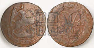2 копейки 1761 года (гурт сетчатый)